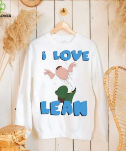 Family Guy Peter Griffin I love lean character shirt