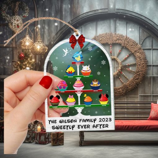 Family Sweetly Ever After Personalized Ornament