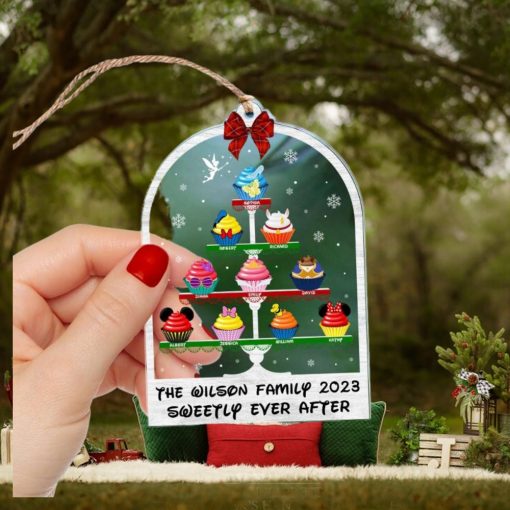 Family Sweetly Ever After Personalized Ornament