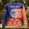 Jill Valentine Season’s Blasing Dead by Daylight Ugly Christmas Sweater