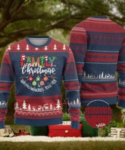 Family Xmas 2024 Ugly Christmas Sweater Making Memories Together Family Matching