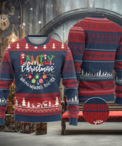 Family Xmas 2024 Ugly Christmas Sweater Making Memories Together Family Matching