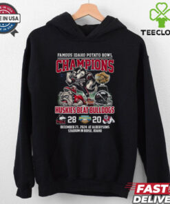 Famous Idaho Potato Bowl Champions Huskies Beat Bulldogs T Shirt