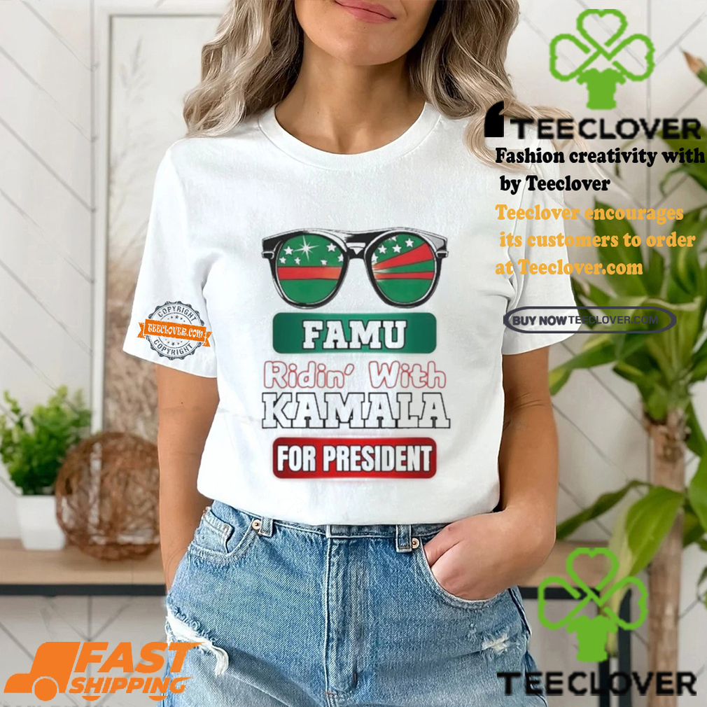 Famu Ridin’ With Kamala For President 2024 Shirt Famu Ridin’ With Kamala For President 2024 Shirt