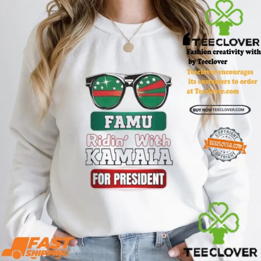 Famu Ridin’ With Kamala For President 2024 Shirt