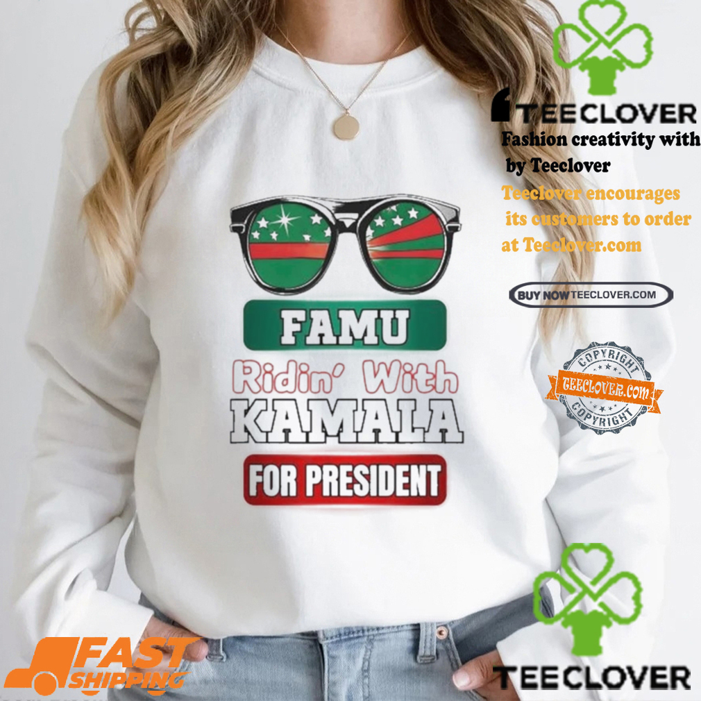 Famu Ridin’ With Kamala For President 2024 Shirt Famu Ridin’ With Kamala For President 2024 Shirt
