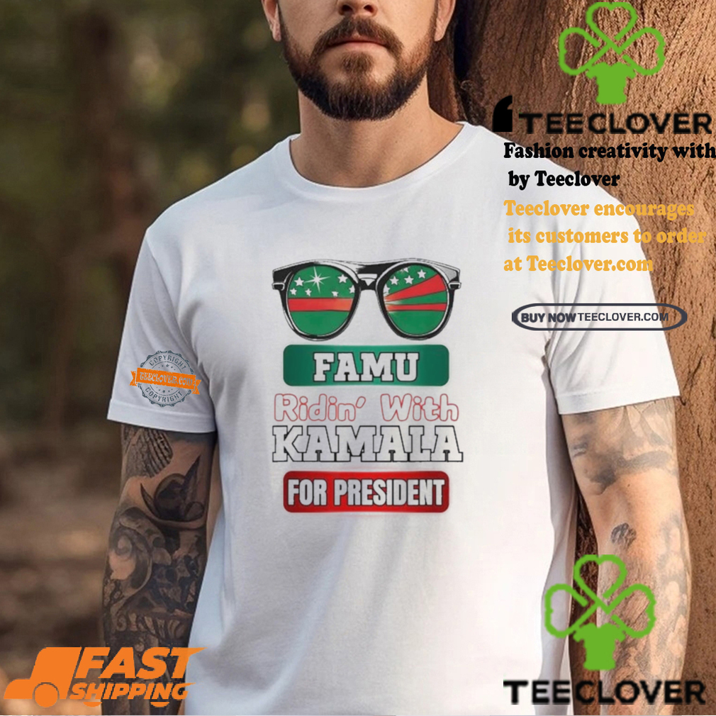 Famu Ridin’ With Kamala For President 2024 Shirt Famu Ridin’ With Kamala For President 2024 Shirt