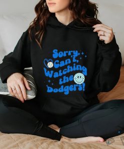 Fan Love Baseball Sorry Can’t Watching The Dodgers Baseball Icon Caro hoodie, sweater, longsleeve, shirt v-neck, t-shirt