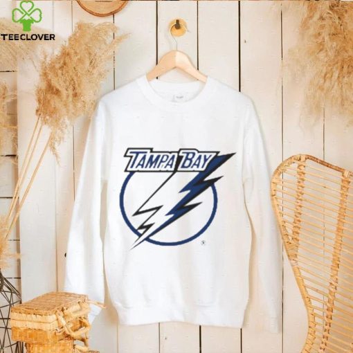 Fanatics Brand White Tampa Bay Lightning Team Primary Logo Graphic T Shirt