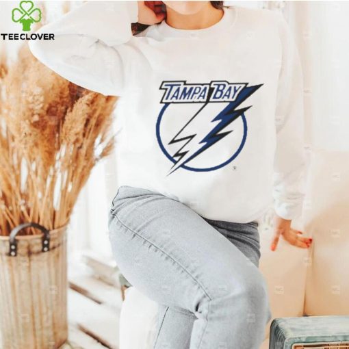 Fanatics Brand White Tampa Bay Lightning Team Primary Logo Graphic T Shirt