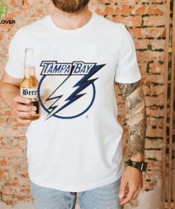 Fanatics Brand White Tampa Bay Lightning Team Primary Logo Graphic T Shirt