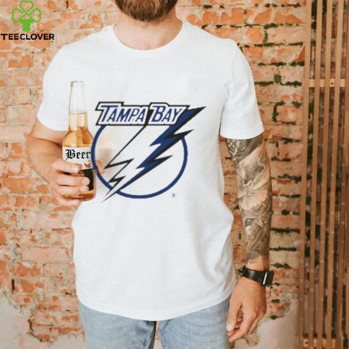 Fanatics Brand White Tampa Bay Lightning Team Primary Logo Graphic T Shirt