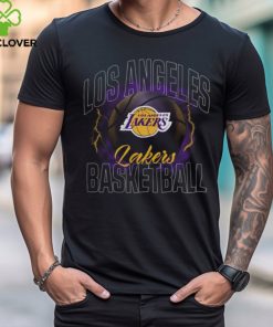 Fanatics Branded Black Los Angeles Lakers Match Up T Shirt