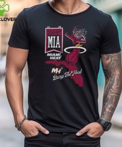 Fanatics Branded Black Miami Heat Split Zone T Shirt