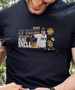 Fanatics Branded Blake Snell Brown San Diego Padres 2023 NL Cy Young Award Winner T Shirt