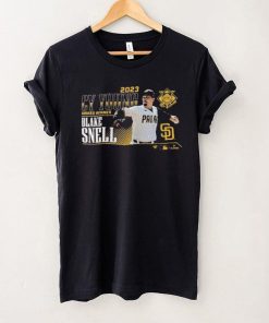 Fanatics Branded Blake Snell Brown San Diego Padres 2023 NL Cy Young Award Winner T Shirt