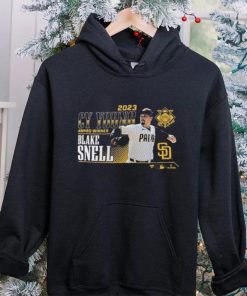 Fanatics Branded Blake Snell Brown San Diego Padres 2023 NL Cy Young Award Winner T Shirt