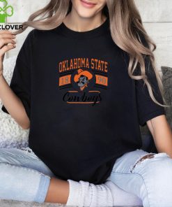 Fanatics Branded Gray Oklahoma State Cowboys Icon T Shirt