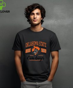 Fanatics Branded Gray Oklahoma State Cowboys Icon T Shirt