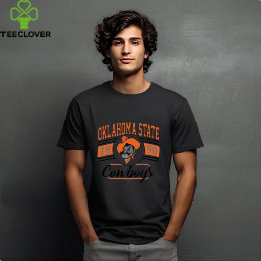 Fanatics Branded Gray Oklahoma State Cowboys Icon T Shirt