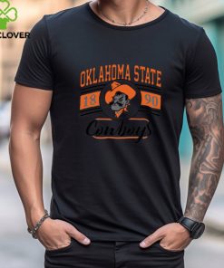 Fanatics Branded Gray Oklahoma State Cowboys Icon T Shirt