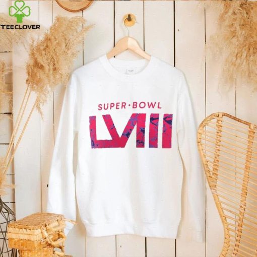 Fanatics Branded Super Bowl LVIII Marble Wordmark Fleec Shirt