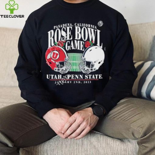 Fanatics Merch Penn State Nittany Lions vs. Utah Utes Fanatics Branded 2023 Rose Bowl Matchup Old School Shirt