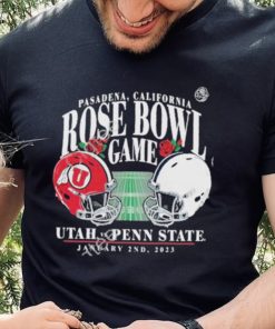 Fanatics Merch Penn State Nittany Lions vs. Utah Utes Fanatics Branded 2023 Rose Bowl Matchup Old School Shirt