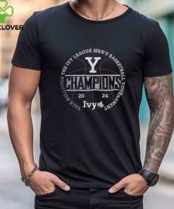 Fanatics Merchandise Yale Bulldogs Blue 84 Unisex 2024 Ivy League Men's Basketball Conference Tournament Champions T Shirt