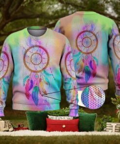 Fancy Colorful Dream Catcher 3D Printed Shirts 3D Ugly Sweater Christmas Gift Sweater