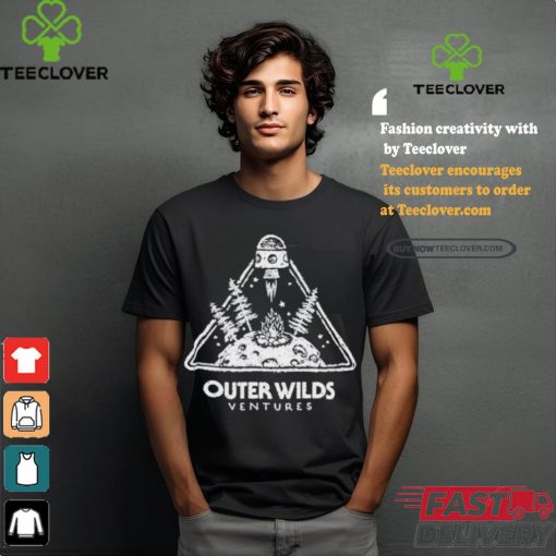Fangamer Outer Wilds Ventures Into The Wilds T shirt