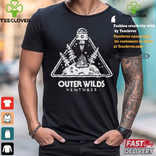 Fangamer Outer Wilds Ventures Into The Wilds T shirt