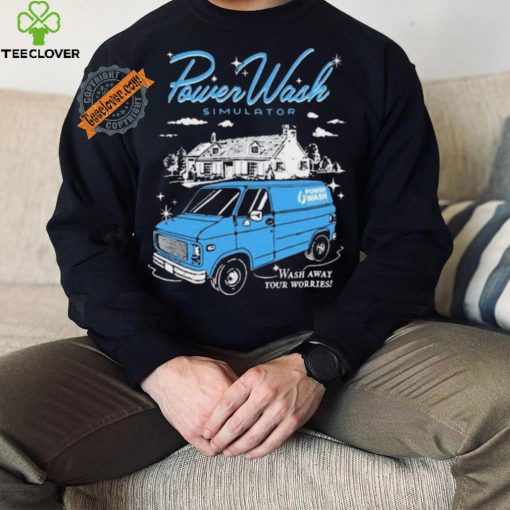 Fangamer Power Wash Simulator Wash Away Your Worries New Shirt