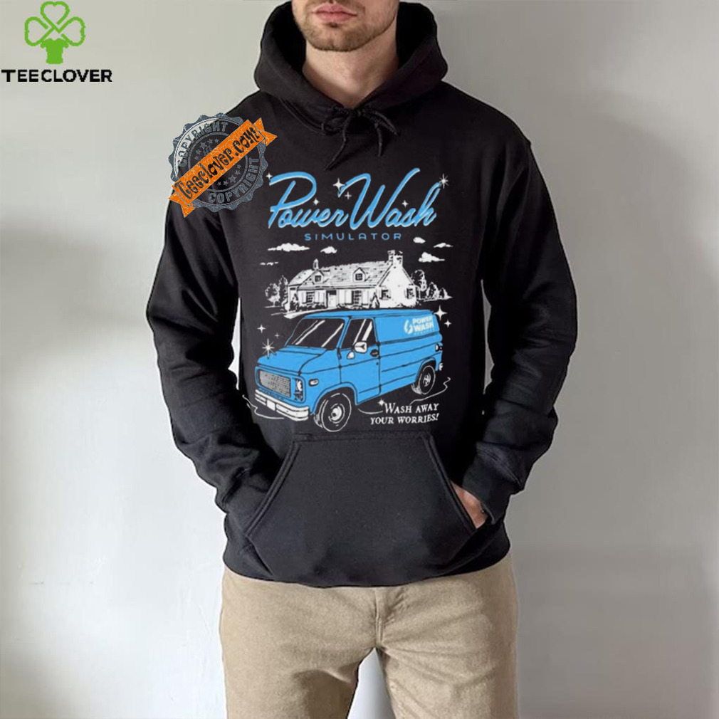 Fangamer Power Wash Simulator Wash Away Your Worries New Shirt Fangamer Power Wash Simulator Wash Away Your Worries New Shirt