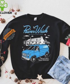 Fangamer Power Wash Simulator Wash Away Your Worries New Shirt