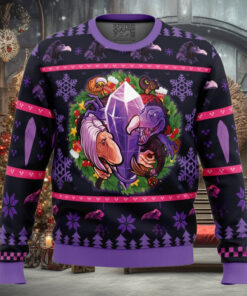 Fantasy Puppet Christmas Dark Crystal Ugly Christmas Sweater