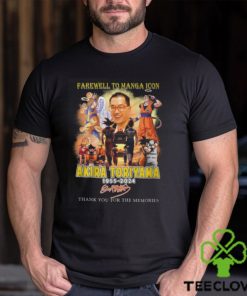 Farewell To Manga Icon Akira Toriyama 1955 2024 Thank You For The Memories T Shirt