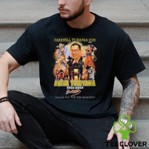 Farewell To Manga Icon Akira Toriyama 1955 2024 Thank You For The Memories T Shirt