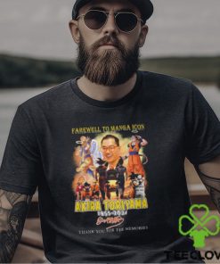 Farewell To Manga Icon Akira Toriyama 1955 2024 Thank You For The Memories T Shirt