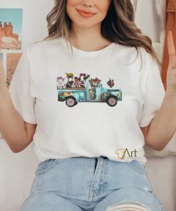 Farm Animal Truck Shirt For Birthday Gift Women Cute Classic Sweatshirt