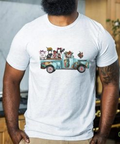 Farm Animal Truck Shirt For Birthday Gift Women Cute Classic Sweatshirt