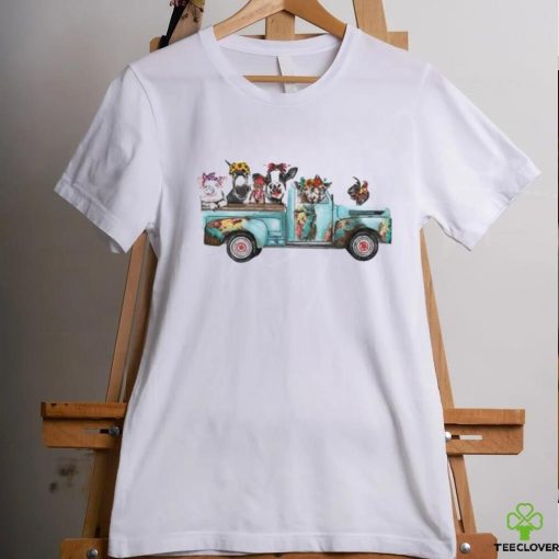 Farm Animal Truck Shirt For Birthday Gift Women Cute Classic Sweatshirt