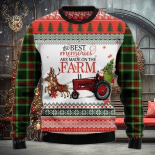 Farm Best Memories Ugly Sweater