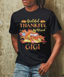 Farm Truck Fall Grateful Thankful Blessed Gigi Thanksgiving Shirt