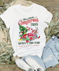 Farm fresh Christmas trees Mickey’s tree farm retro hoodie, sweater, longsleeve, shirt v-neck, t-shirt