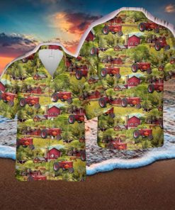 Farmall M with Sheppard Diesel Conversion Tractor Hawaiian Shirt Unisex Fans Gift