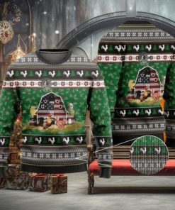 Farming Chickens Ugly Christmas Sweater For Men & Women