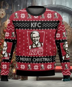 Fast Food KFC 3D Ugly Christmas Sweater Men And Women Christmas Gift