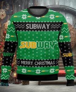 Fast Food Subway All Over Printed Ugly Christmas Sweater 2023 Christmas Gift Ideas Holiday Gift 1 Fast Food Subway All Over Printed Ugly Christmas Sweater 2023 Christmas Gift Ideas Holiday Gift