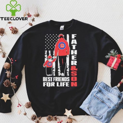 Father And Son Best Friends For Life Chicago Cubs t hoodie, sweater, longsleeve, shirt v-neck, t-shirt